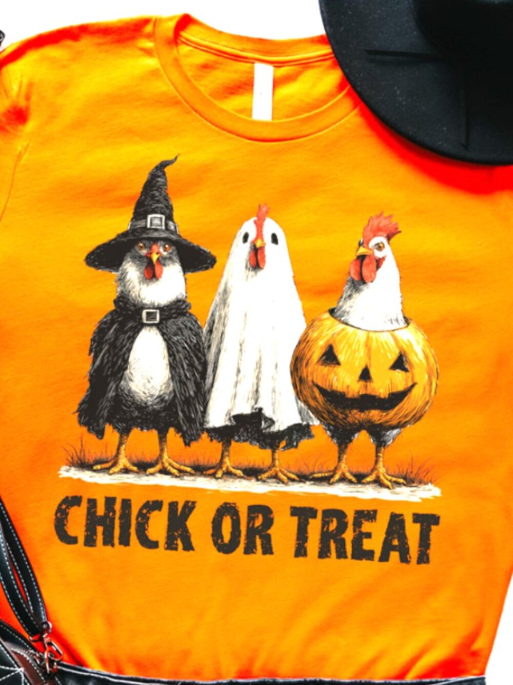 Chick or Treat Halloween Tee Shirt